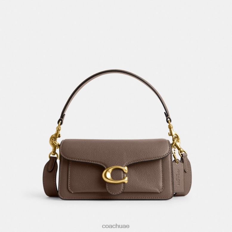 Coach نحيف حقيبة كتف تابي 20 ب4/ الحجر الداكن 46266138