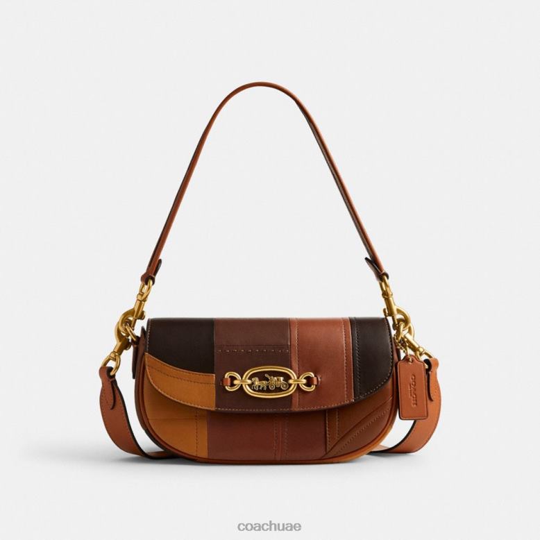 Coach نحيف حقيبة كتف هارلي 23 مرقعة ب4/متعدد 4626625
