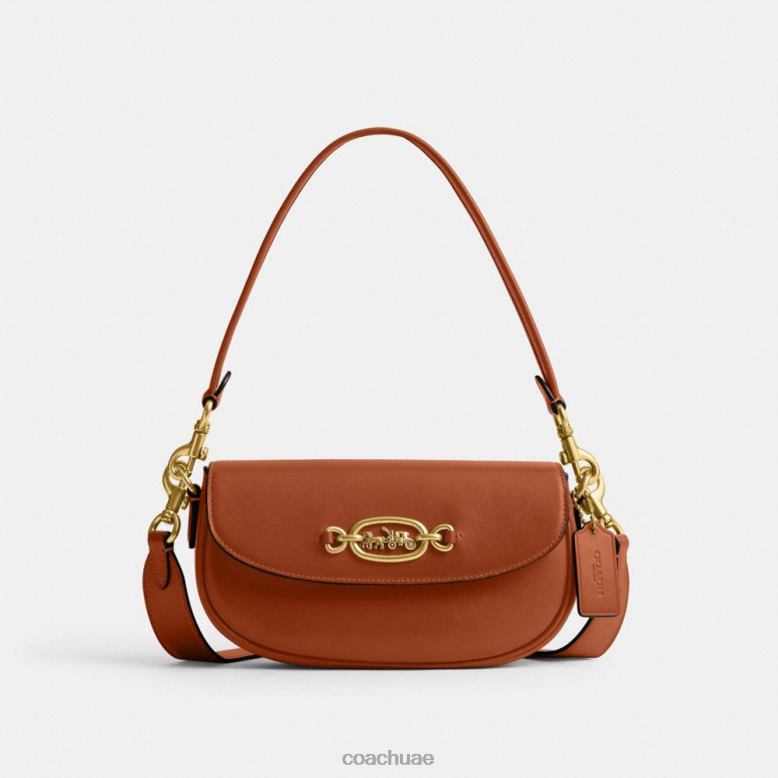 Coach نحيف حقيبة كتف هارلي 23 ب4/العنبر المصقول 4626626
