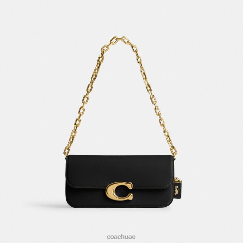 Coach نحيف حقيبة المعبود 23 ب4/أسود 4626635