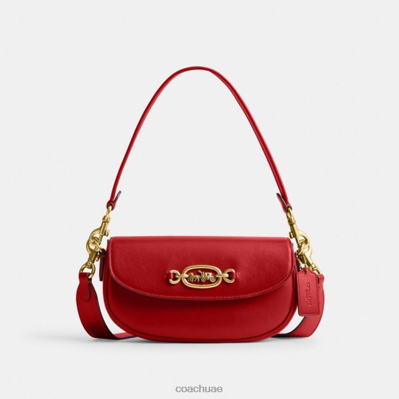 Coach نحيف حقيبة كتف هارلي 23 B4/أحمر رياضي 4626632