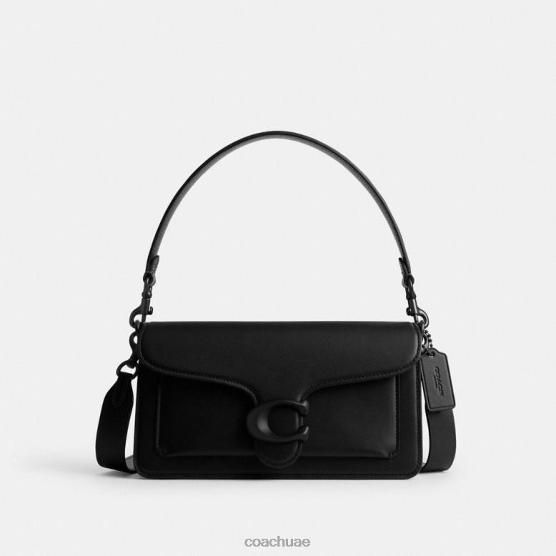Coach نحيف حقيبة كتف تابي 26 ميغاواط/أسود 46266100