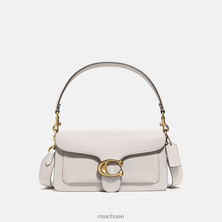 Coach نحيف حقيبة كتف تابي 26 ب4/الطباشير 46266164