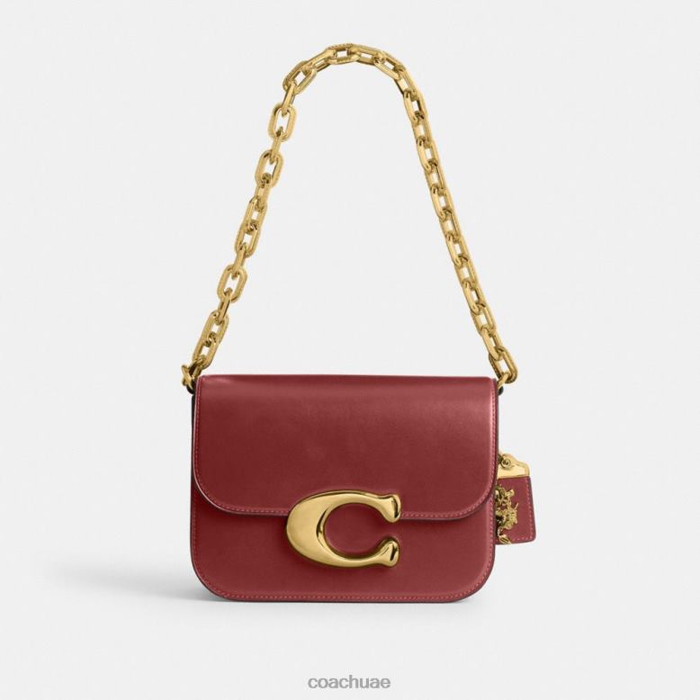 Coach نحيف حقيبة المعبود للعام الجديد مع التنين إعادة / روبي الأحمر 4626634