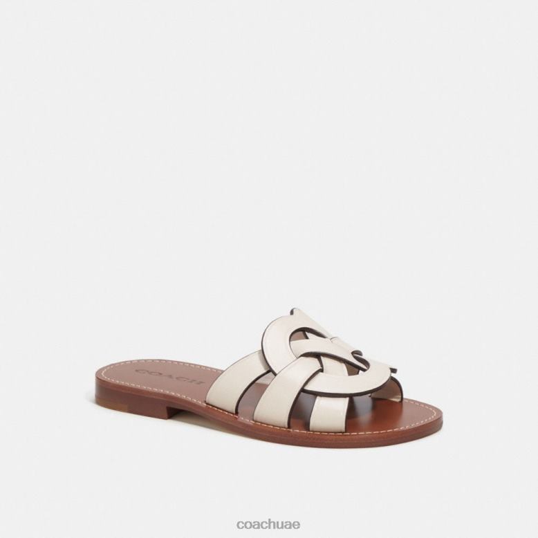 Coach نحيف صندل عيسى الطباشير 46266399