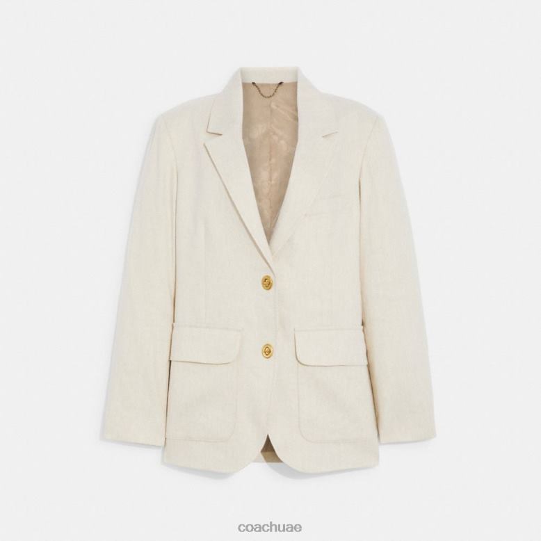 Coach نحيف سترة صيفية مريحة الكاكي 46266462