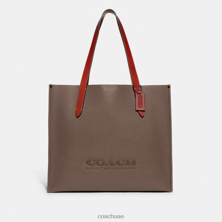 Coach رجال حمل التتابع الحجر الاسود 46266631