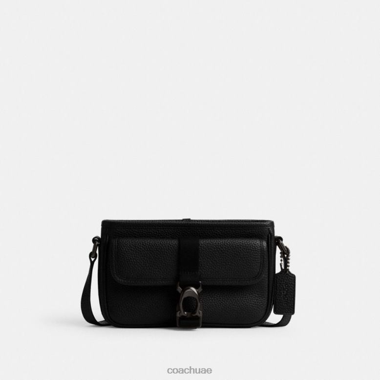 Coach رجال بيك سليم كروس أسود 46266660