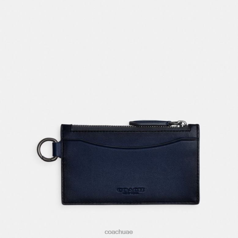 Coach رجال حالة البطاقة البريدية ازرق غامق 46266723