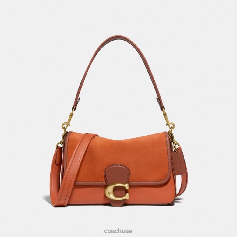 Coach نحيف حقيبة كتف ناعمة ب4/كانيون متعدد 46266119