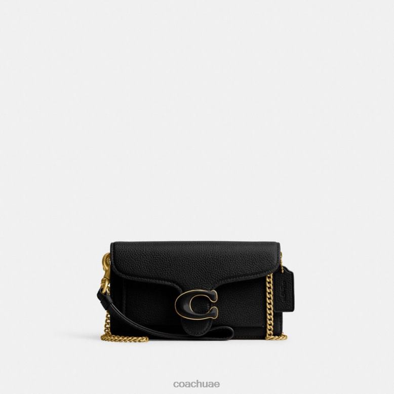 Coach نحيف معصم تابي كروس ب4/أسود 46266162