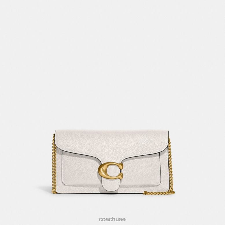 Coach نحيف قابض سلسلة العتابي ب4/الطباشير 46266169