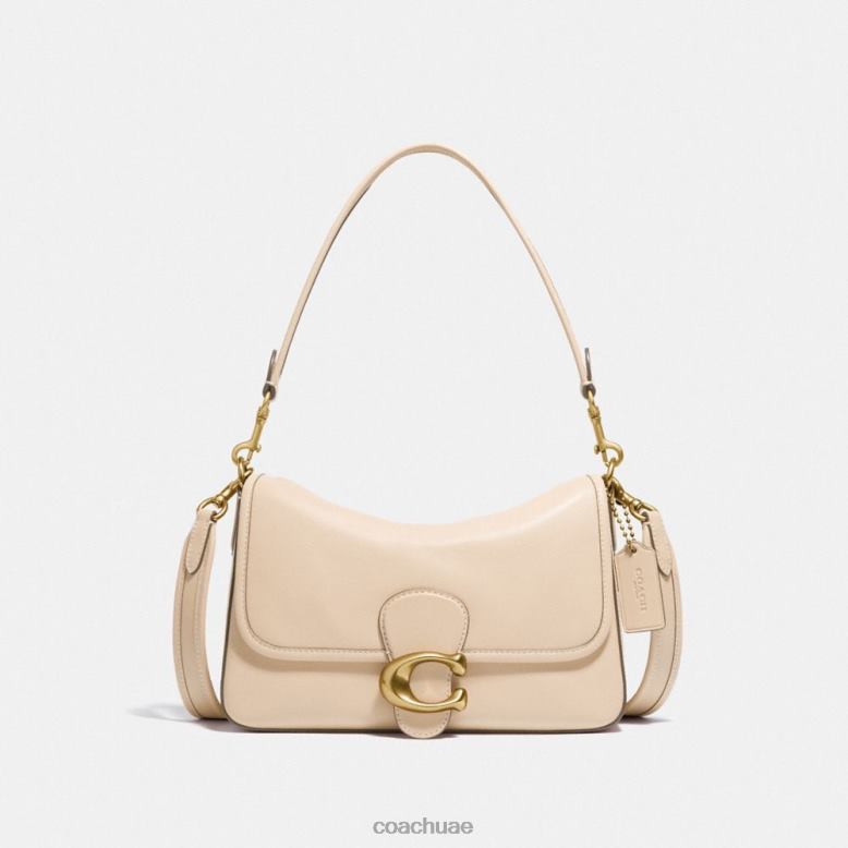 Coach نحيف حقيبة كتف ناعمة ب4/العاج 46266171