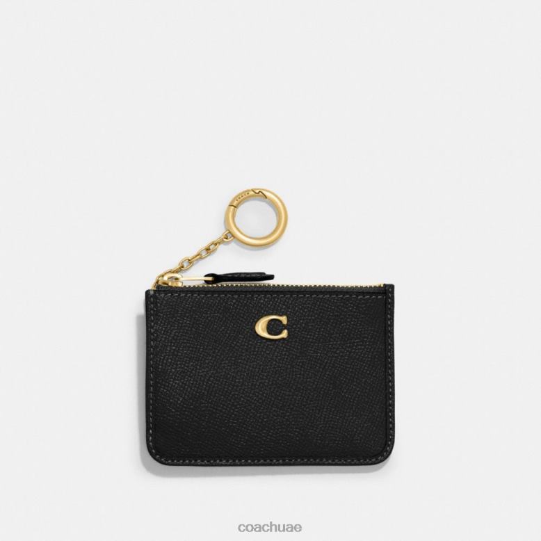Coach نحيف حافظة هوية صغيرة نحيفة ب4/أسود 46266336