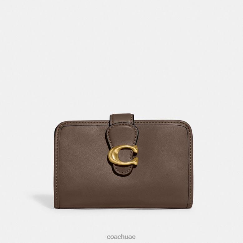 Coach نحيف محفظة متوسطة العانس ب4/ الحجر الداكن 46266338