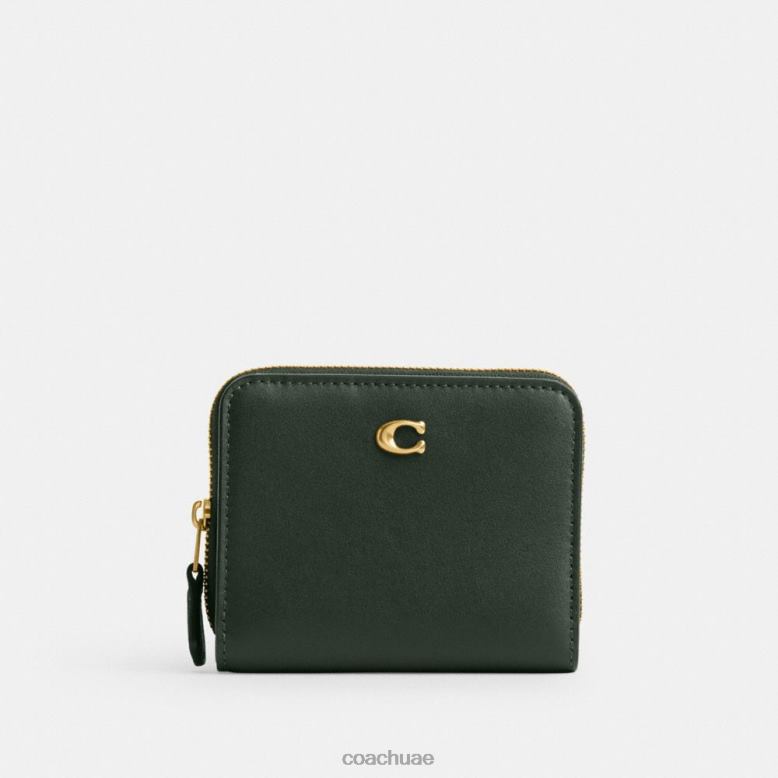 Coach نحيف محفظة الفاتورة B4/الأمازون الأخضر 46266358