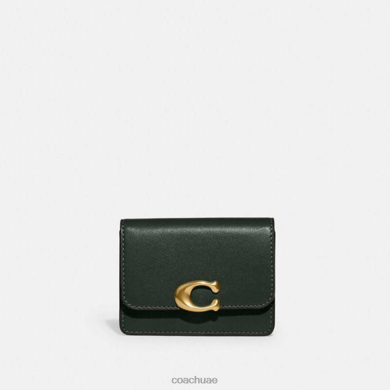 Coach نحيف حالة بطاقة اللصوص B4/الأمازون الأخضر 462668