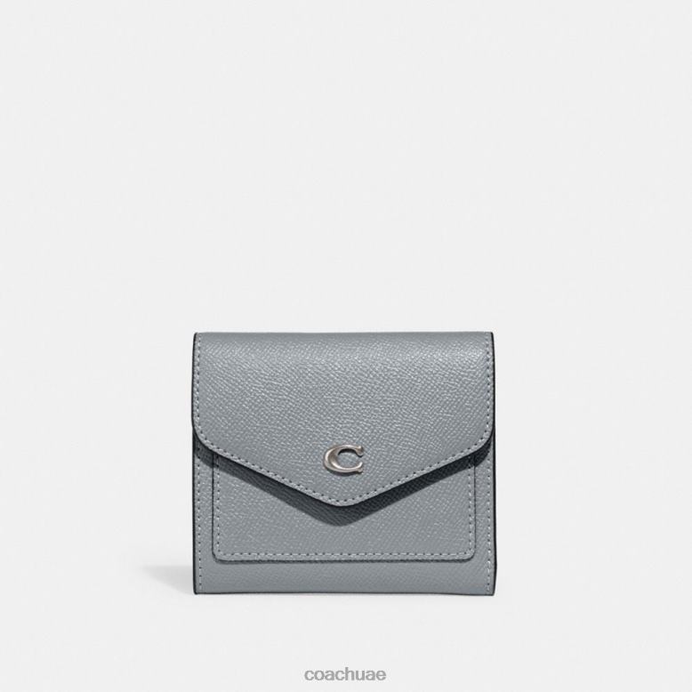 Coach نحيف وين محفظة صغيرة lh/رمادي أزرق 46266350