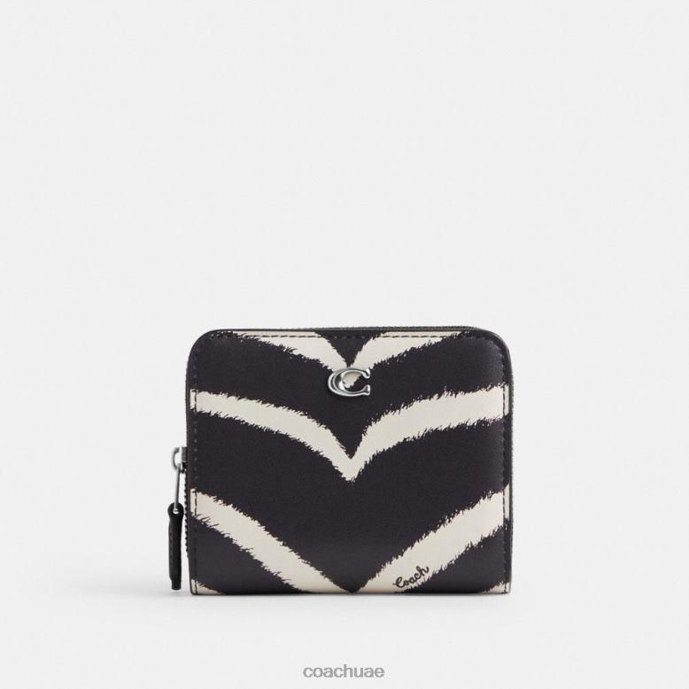 Coach نحيف محفظة مطوية بطبعة حمار وحشي lh/حمار وحشي 46266355