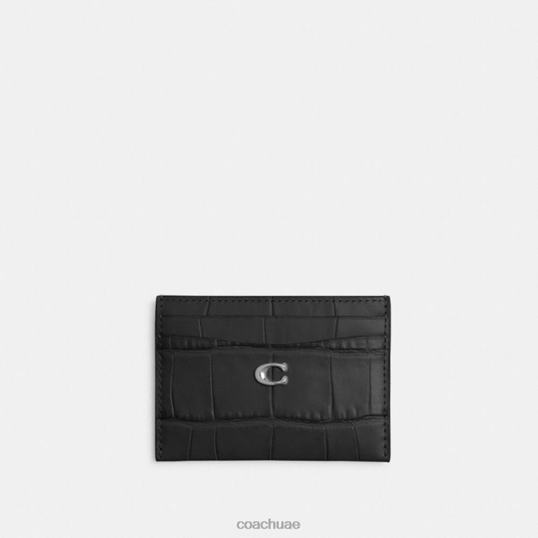 Coach نحيف حالة البطاقة الأساسية lh/أسود 46266371
