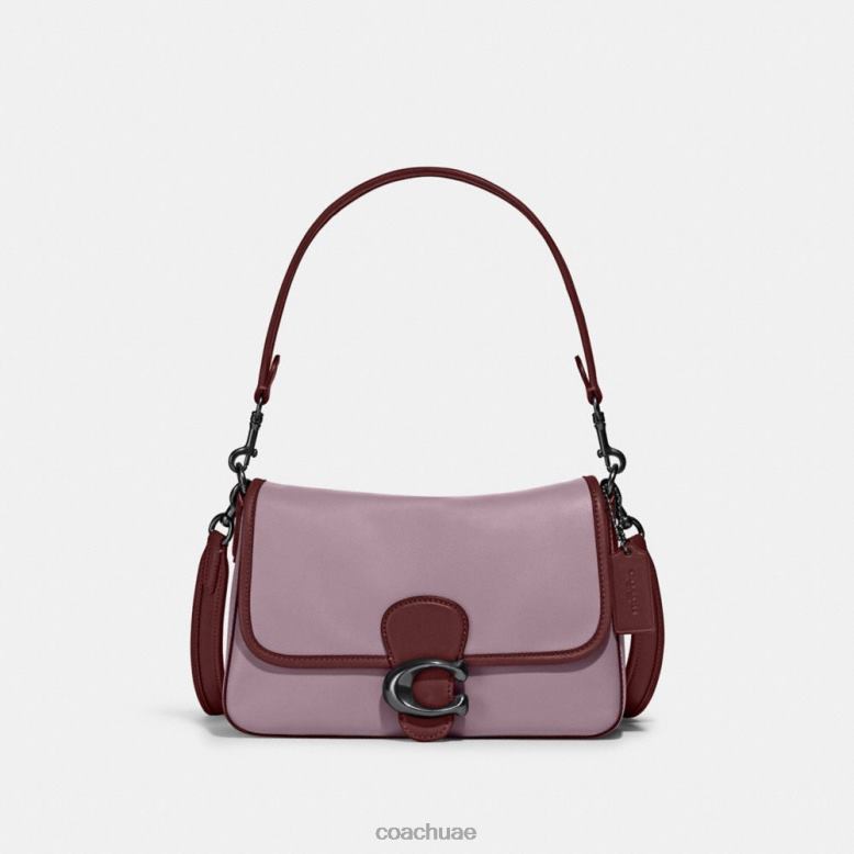 Coach نحيف حقيبة كتف تابي ناعمة بألوان متعددة v5 / آيس بيربل متعدد 46266132
