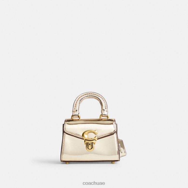 Coach نحيف مقبض علوي سامي 12 ب4/الذهب 46266220