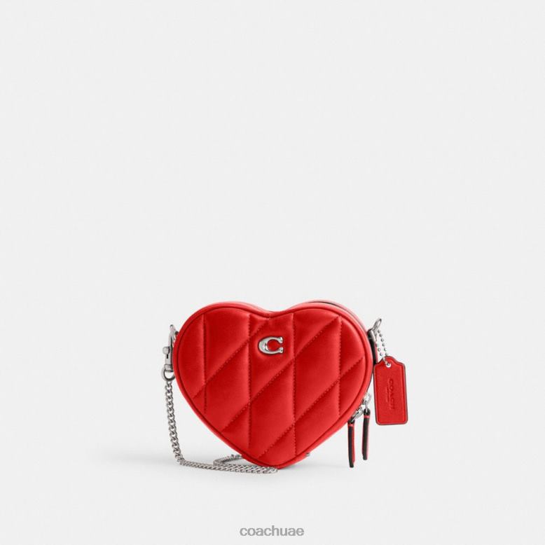 Coach نحيف كروس على شكل قلب 14 مع وسادة مبطنة lh/الرياضة الأحمر 46266202