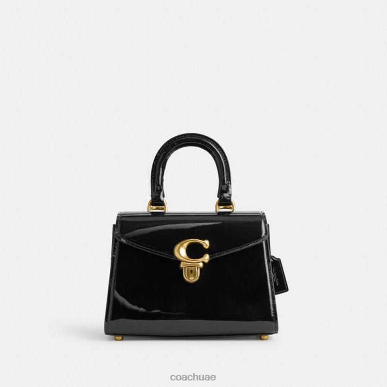 Coach نحيف مقبض علوي سامي 21 ب4/أسود 46266233