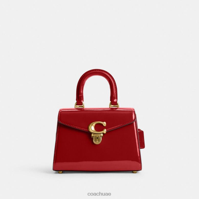 Coach نحيف مقبض علوي سامي 21 ب4/أحمر 46266234