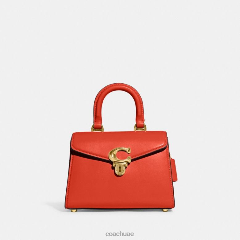 Coach نحيف مقبض علوي سامي 21 ب4/برتقالي شمسي 46266250