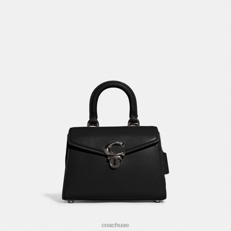 Coach نحيف مقبض علوي سامي 21 الإصدار 5/أسود 46266249
