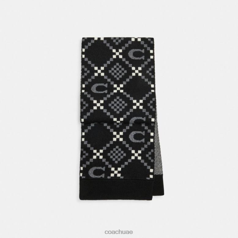 Coach نحيف كاتم صوت جاكار مميز أسود 46266549